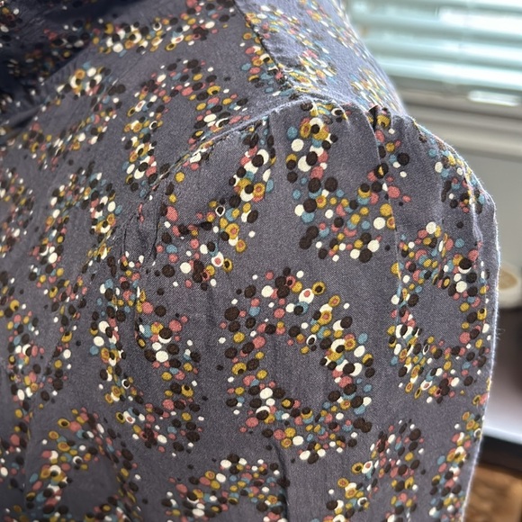 Zara Floral / polka dot pattern Boho Dress - Picture 5 of 8